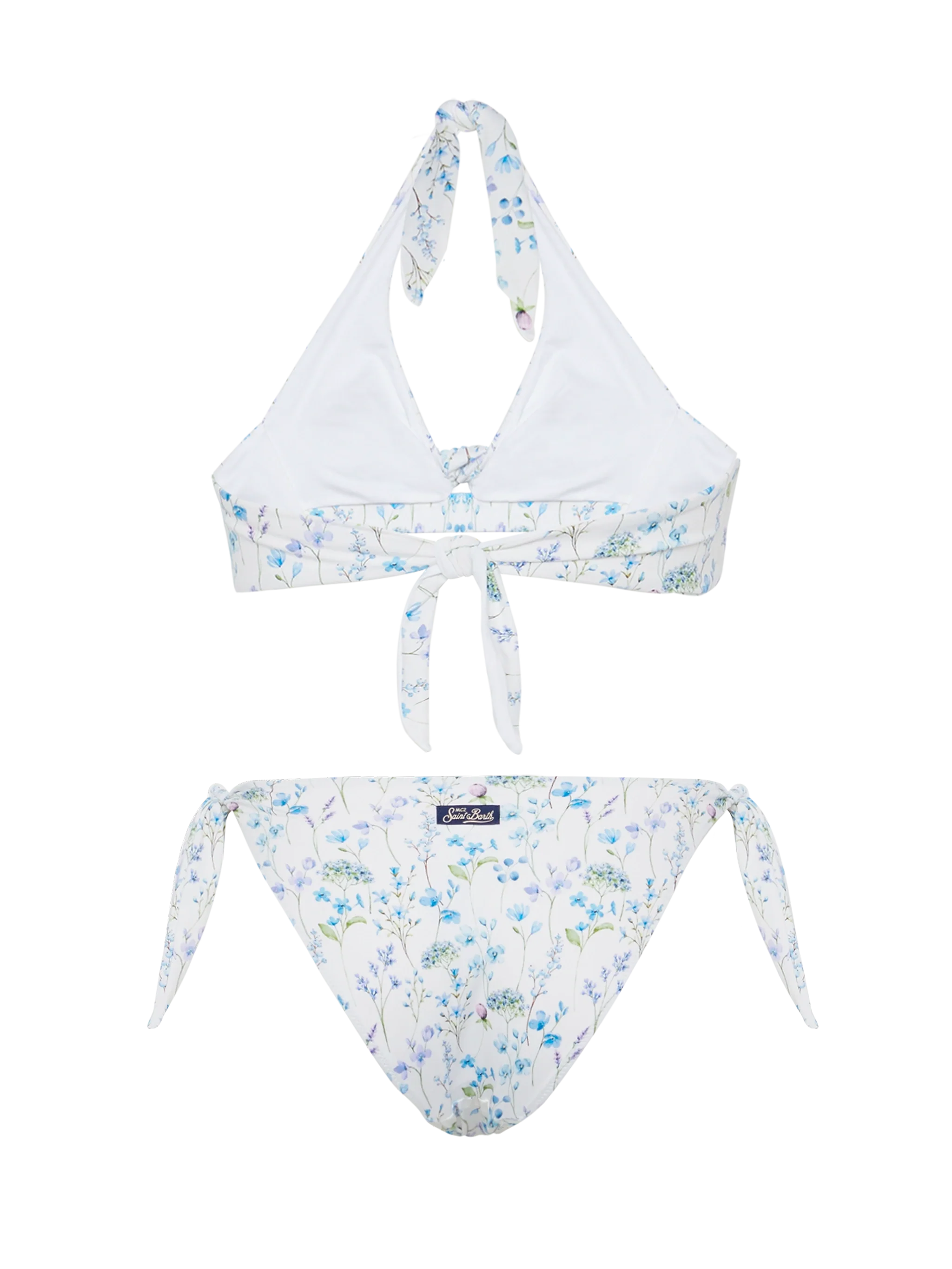 Classic triangle bikini Leda Yali with floral print - Image 3