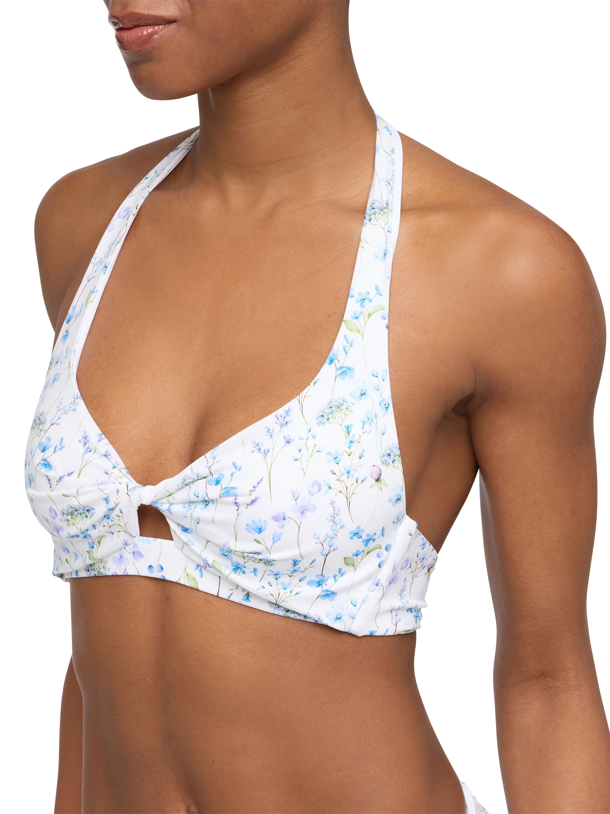Classic triangle bikini Leda Yali with floral print - Image 5