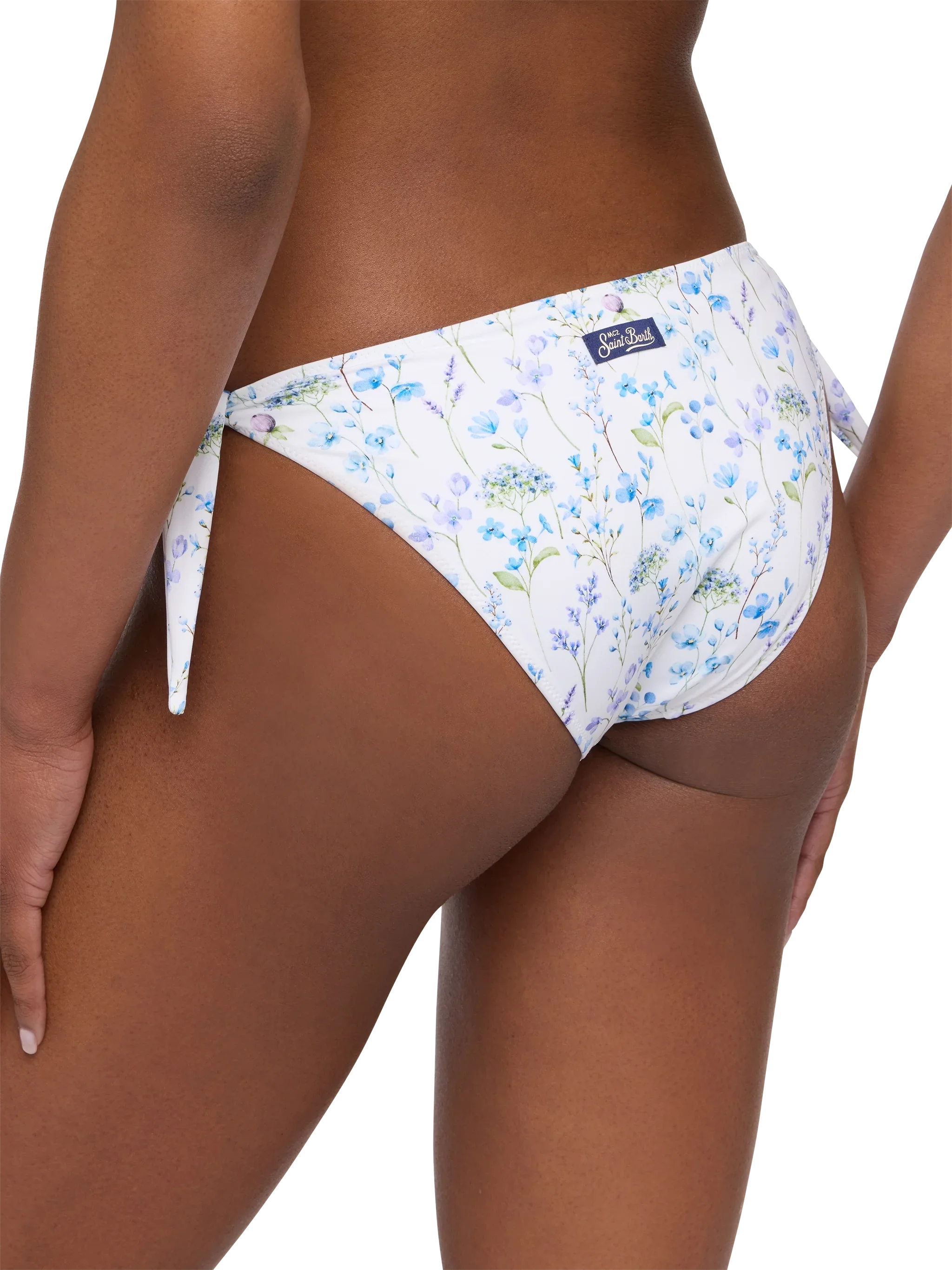Classic triangle bikini Leda Yali with floral print - Image 6