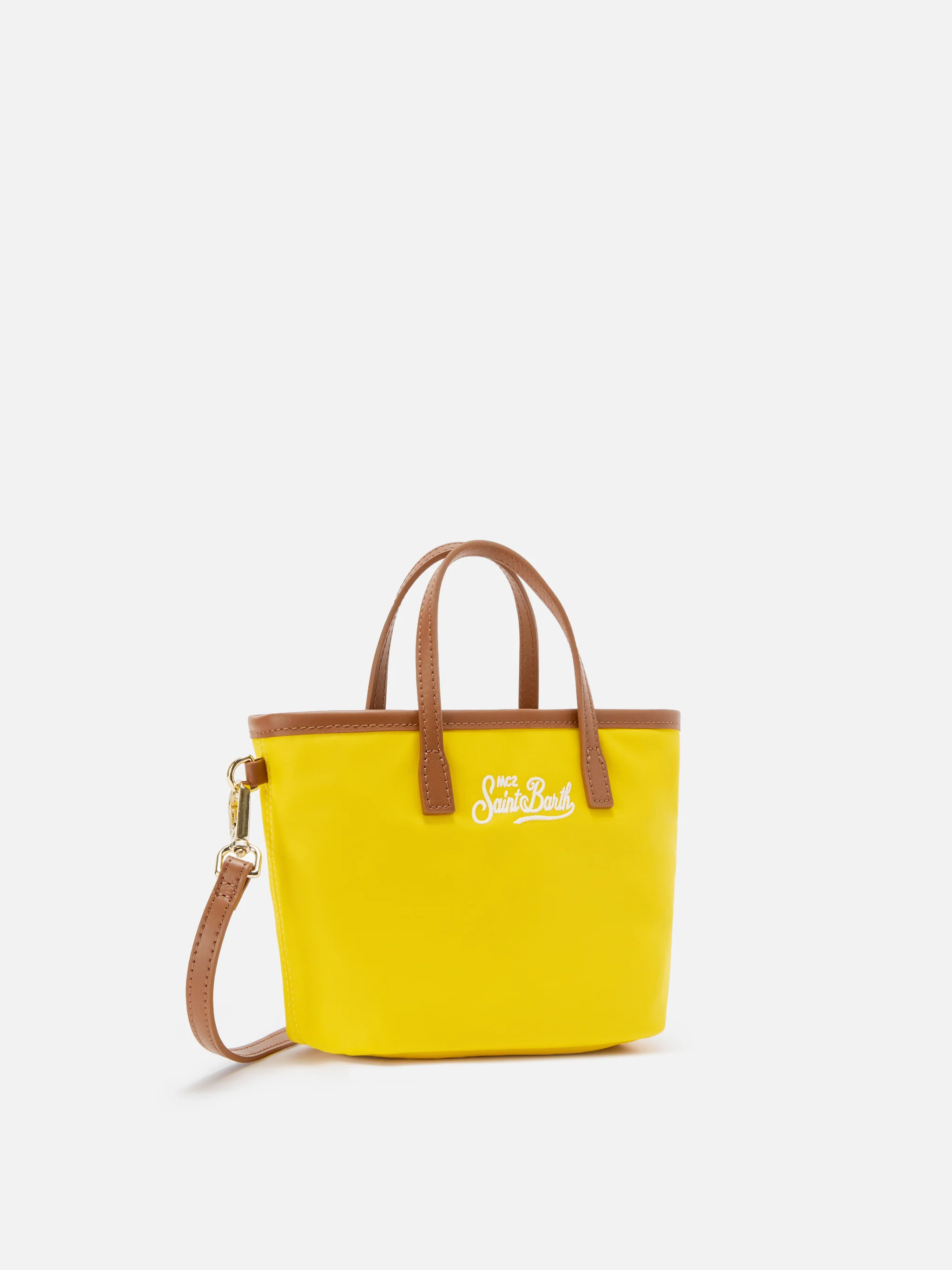 Yellow City mini nylon bag - Image 3