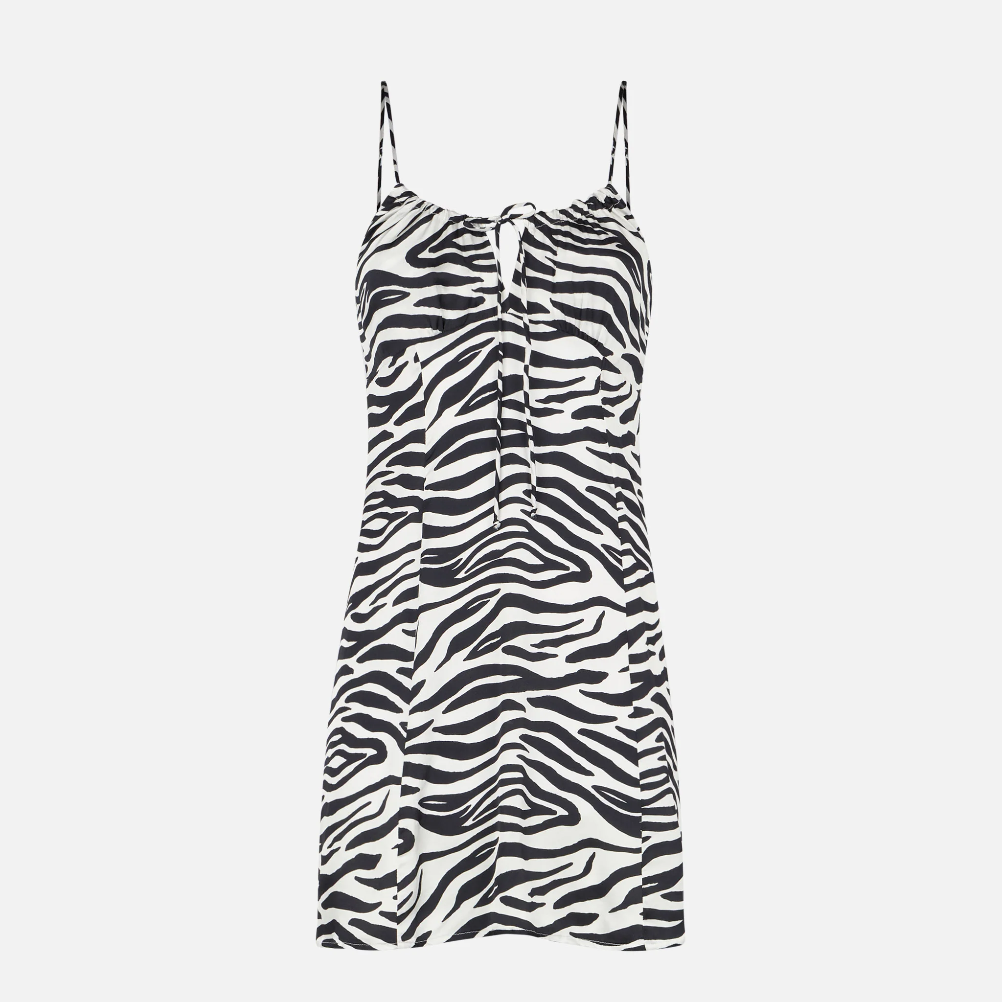 Zebra print short dress - Image 4